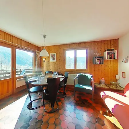 Grand Bornand, Appt 2 Pieces 5 Couchages, Calme, Cheminee, Navettes Proches - Fr-1-241-142 Apartment Le Grand-Bornand