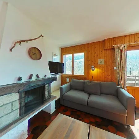 Grand Bornand, Appt 2 Pieces 5 Couchages, Calme, Cheminee, Navettes Proches - Fr-1-241-142 Apartment